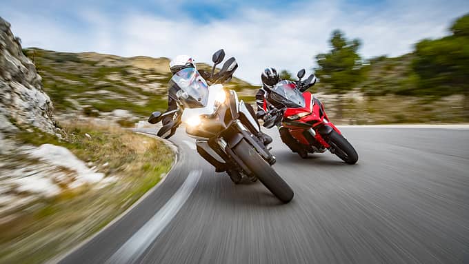 Ducati Multistrada 950 und Ducati Multistrada 1200 im Vergleichstest