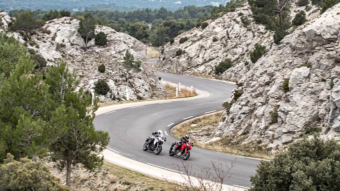 Ducati Multistrada 950 und Ducati Multistrada 1200 im Vergleichstest