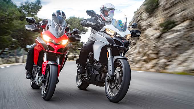 Ducati Multistrada 950 und Ducati Multistrada 1200 im Vergleichstest