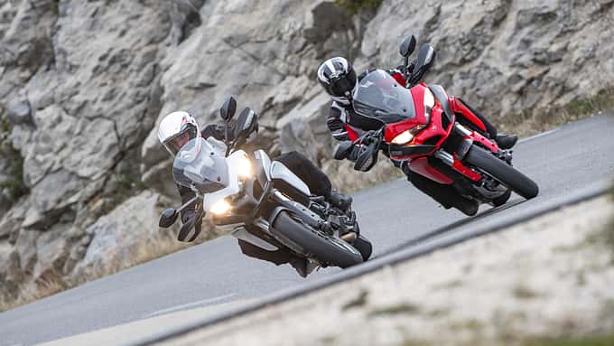 Ducati Multistrada 950 und Ducati Multistrada 1200 im Vergleichstest