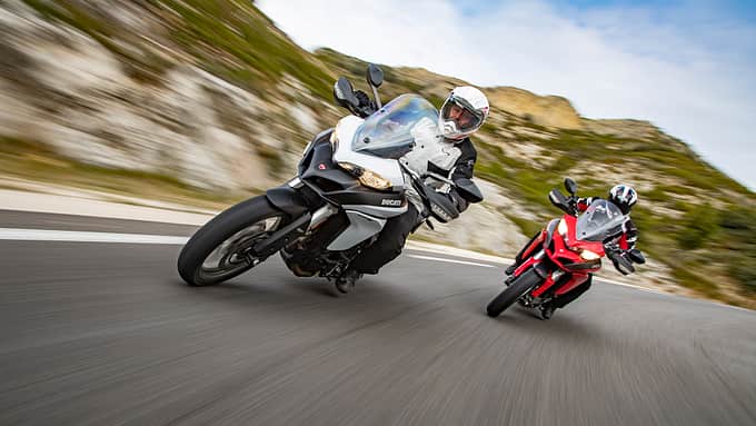 Ducati Multistrada 950 und Ducati Multistrada 1200 im Vergleichstest