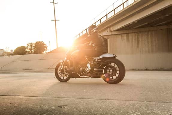 Ducati präsentierte bei der 76. Motorcycle Rally in Sturgis, SD/USA im August 2016 diese von Roland Sands umgebaute Ducati XDiavel.
