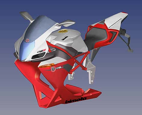 Aus der Entwicklungsgeschichte der Bimota DB5 mille - dokumentiert vom Designer.