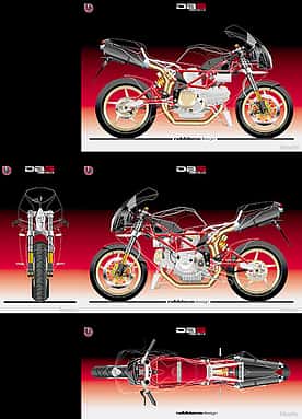 Aus der Entwicklungsgeschichte der Bimota DB5 mille - dokumentiert vom Designer.
