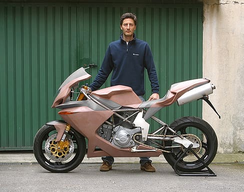 Aus der Entwicklungsgeschichte der Bimota DB5 mille - dokumentiert vom Designer.