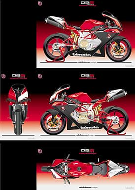 Aus der Entwicklungsgeschichte der Bimota DB5 mille - dokumentiert vom Designer.