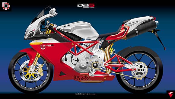 Aus der Entwicklungsgeschichte der Bimota DB5 mille - dokumentiert vom Designer.