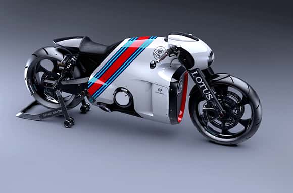 Kodewa Performance Motorcycles (PMC) präsentiert die C-01, lizenziert von Lotus.