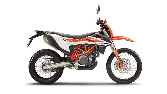 Mit leerem Tank soll das Gewicht der 690 Enduro R bei ca. 146 kg liegen.