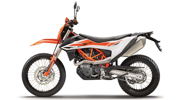 Wie die SMC R bekommt auch die KTM 690 Enduro R die jüngste Generation des LC4-Motors.