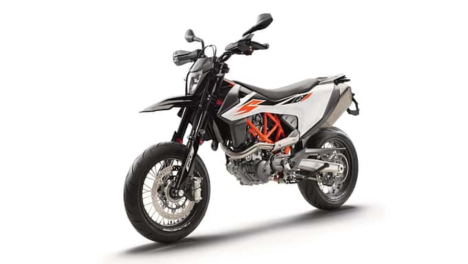 Endlich werden Supermoto-Fans von KTM wieder bedient - mit der 690 SMC R.
