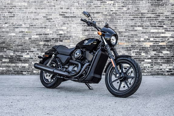 Neue Harley-Davidson Street 750 und Street 500 auf der EICMA 2013.