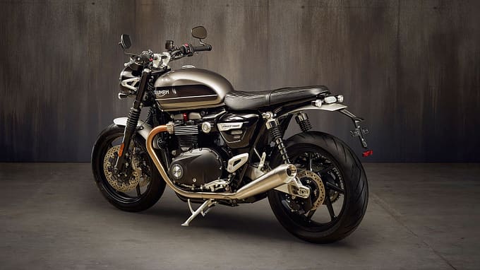 Die Speed Twin kann mit umfangreichem Zubehör individualisiert werden.