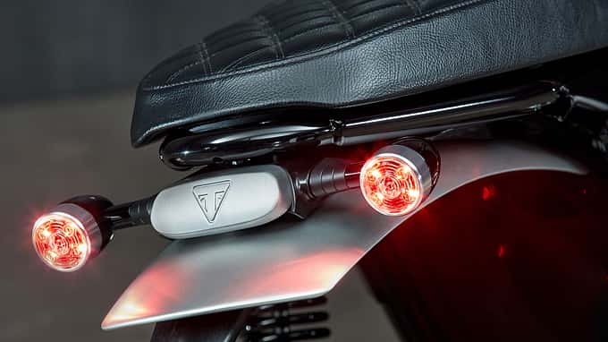 Optional lassen sich Rückleuchten und Blinker kombinieren.