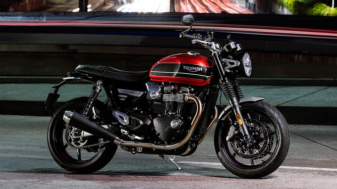 Sie ist quasi eine Mischung aus Thruxton R und Bonneville T120.