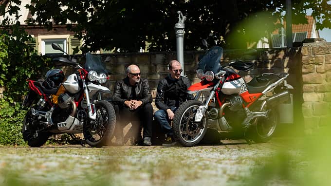 Moto Guzzi V85 TT (2024), Moto Guzzi V85 TT (2022) Vergleichstest