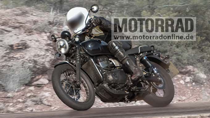 Erlkönig Triumph Bonneville 400 (03/2026)
