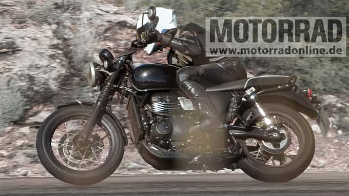 Erlkönig Triumph Bonneville 400 (03/2026)