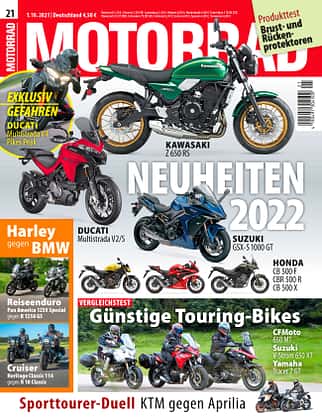 MOTORRAD 21/2021 Titel MOTORRAD 21/2021 Titel