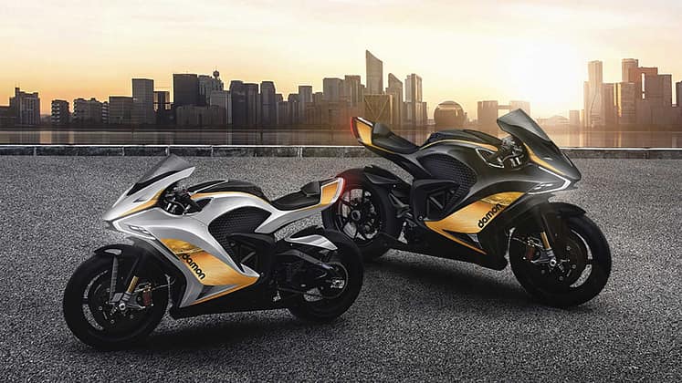 Damon Hypersport Premier Arctic Sun und Midnight Sun.
