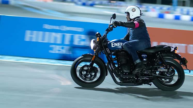 Royal Enfield Hunter 350 Fahrbericht
