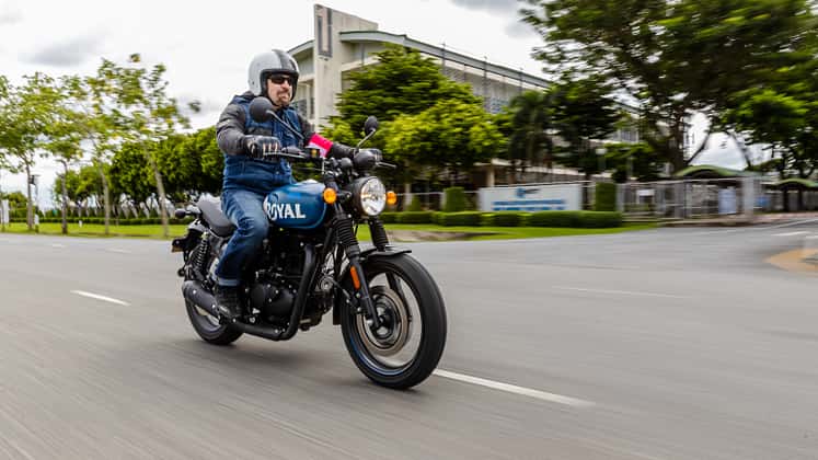 Royal Enfield Hunter 350 Fahrbericht