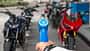 Tanken Motorrad Benzin Tankdeckel