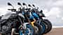 Vergleichstest Suzuki GSX-8S, Honda CB 750 Hornet, Triumph Trident 660, Kawasaki Z 650 und Yamaha MT-07