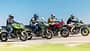 Motorrad Vergleichstest Yamaha Tracer 7, Triumph Tiger Sport 660, Kawasaki Versys 650 und Honda NC 750X DCT