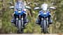 BMW R1300 GS, Wilbers Federwerk, Reiseenduro, Motorrad, Gruppenbild, Adventure-Bike, Federung, 2026, Frontansicht, Motorradtechnik Zwei BMW R1300 GS Motorräder mit Wilbers-Federwerk, frontal nebeneinander aufgestellt, im Freien fotografiert.