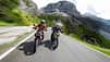 Ducati Scrambler Icon gegen Fantic Caballero 700  Alpenmasters 2023