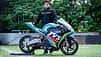 TVS Apache RTE Elektromotorrad Racing (09/2023)