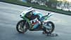 TVS Apache RTE Elektromotorrad Racing (09/2023)