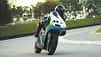 TVS Apache RTE Elektromotorrad Racing (09/2023)