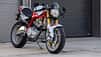 Yamaha XS 400 Roadster Custombike Eigenbau von Roman Juris mit Patent Gabel Fahrwerk