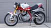 Yamaha XS 400 Roadster Custombike Eigenbau von Roman Juris mit Patent Gabel Fahrwerk