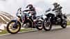 BMW R 1300 GS und Honda CRF 1100 L Africa Twin Adventure Sports Alpen-Test