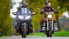 Motorrad Vergleich Honda GL 1800 Gold Wing und Honda GL 1000 Gold Wing
