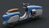 Dieselpunk Roller mit V4-Motor von Saint Peter's Builds