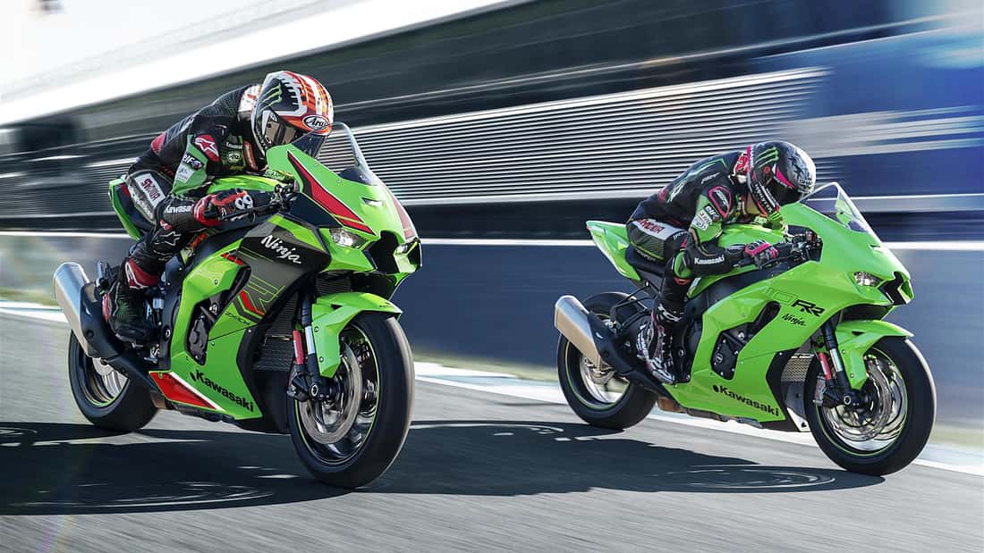 Kaum Neues: Kawasaki ZX-10 R und ZX-10 RR 2023