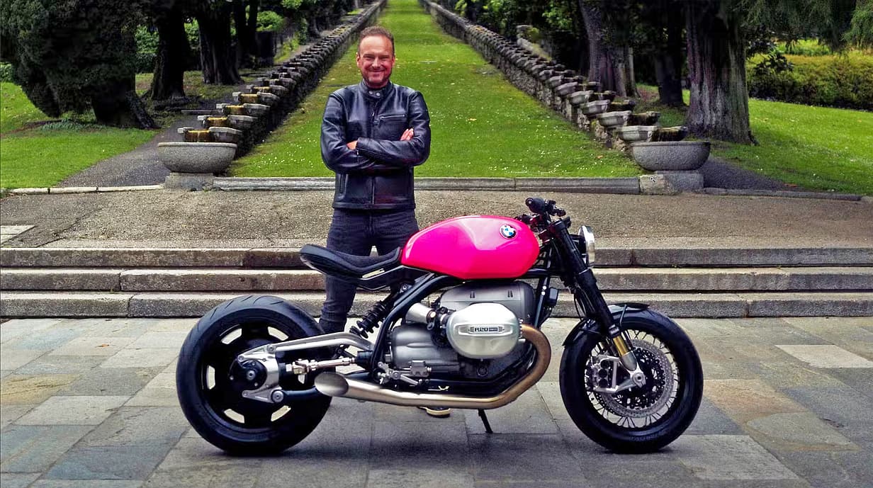 Markus Flasch mit BMW R20 Concept