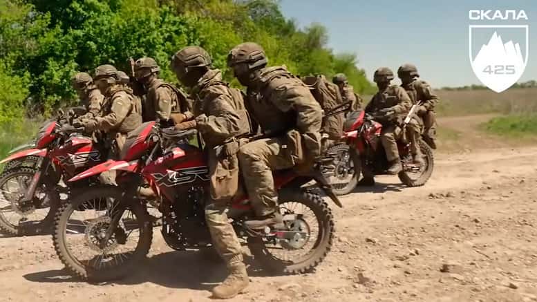 Enduro Forte Cross XSR 300 beim Skala 425 Regiment in der Ukraine (05/2025)