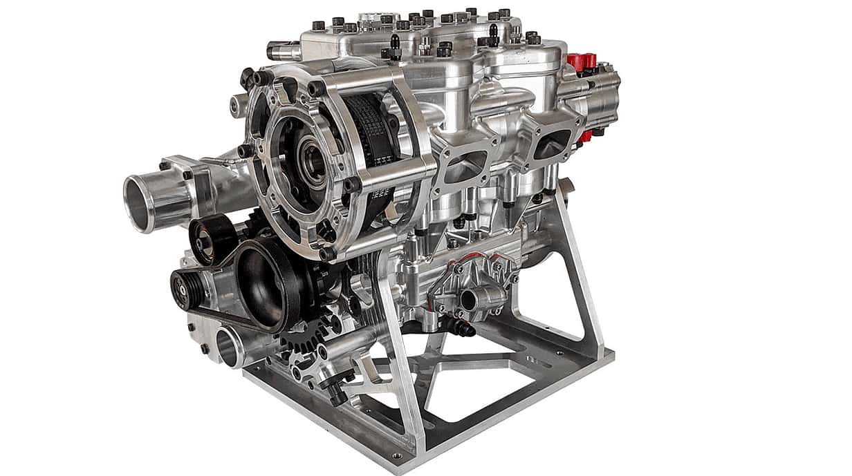 Alpha-Otto REV Force Zweizylinder-Zweitakt-Motor