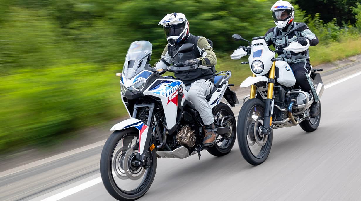 Honda Africa Twin CRF 1100 L und BMW R 12 G/S Vergleichstest