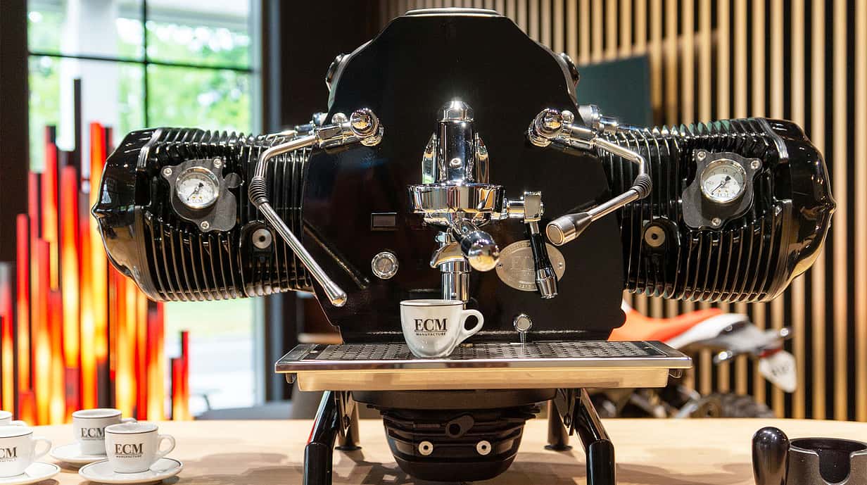 BMW Big Coffee Boxer Kaffeemaschine von ECM