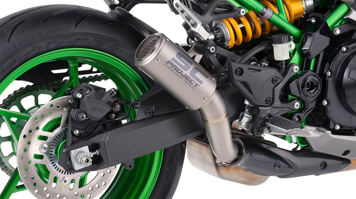 SC-Project Auspuff Schalldämpfer Slip-on für Kawasaki Z 900 (2025)