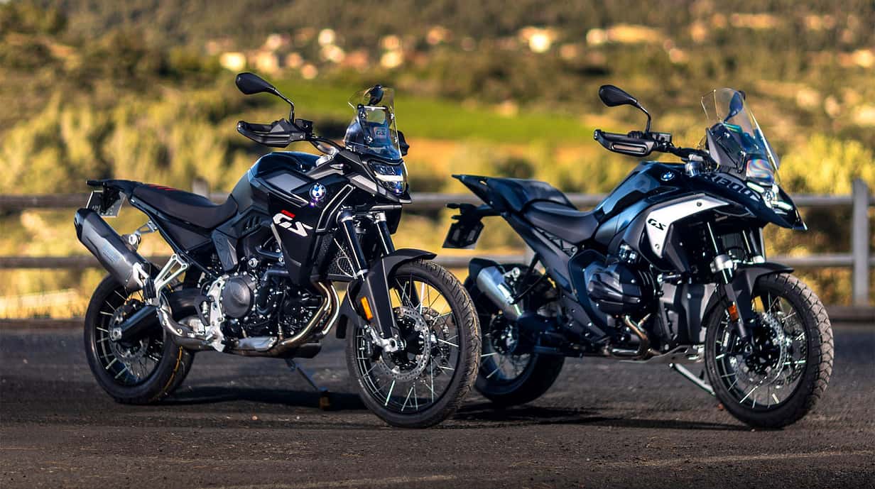 BMW R 1300 GS Dark Edition und BMW F 900 GS Dark Edition (BMW Motorrad France)
