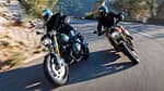 Vergleichstest BMW R 12 nineT und Triumph Speed Twin 1200 RS