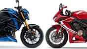 Suzuki GSX-S 750 und Honda CBR 650 R.