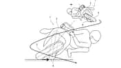 Kawasaki Patent leaning bike